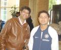 Spotted: Piyush Chawla, Sachin, Yuvraj