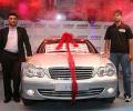 RP Singh gifted a Mercedes Benz