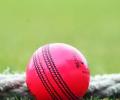 Pink ball makes competitive debut in England