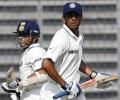 Tendulkar, Dravid tons give India big lead