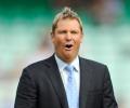 Warne steps in as Hurley's 'date' at a race event