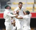 2nd Test: Pattinson stars for Australia on rain-curtailed day