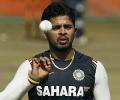 Sreesanth cautioned by Dhoni