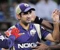 Gambhir blames batting failure for KKR's loss