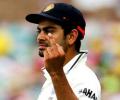 Kohli may face action for middle finger gesture