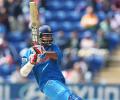 Dhawan's record 248 propels India 'A' into tri-series final