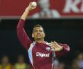 Bravo messages Gayle... Windies win with bonus point