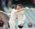 Injured Clarke inspires Australia with gutsy hundred