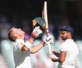 PHOTOS, Day 4: Warner torments India with another ton