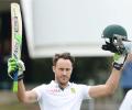 South Africa v West Indies, 2nd Test: Du Plessis gets ton before rain stops play