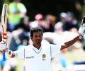 Karunaratne ton delays New Zealand victory push