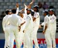 Auckland Test in the balance after bowlers lead India's fightback