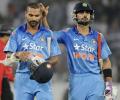 ICC ODI rankings: Kohli, Dhawan among top five, Dhoni slips