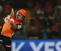 IPL: Warner, Dhawan guide Sunrisers to easy win over RCB