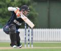 Latham hits maiden ton as rampant New Zealand level series