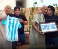 Infamous 'Hand of God' ref reunites with Maradona after 29 years