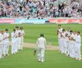 A guard of honour for Clarke and words of praise from Warner