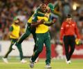 South Africa's Rabada claims hat-trick on debut against Bangladesh