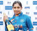 5,000 runs and counting... It's Mithali's raj!