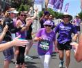 She is 92, a cancer survivor and she has now run into record books!