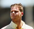 Smith scores 199 as Australia take command against Windies