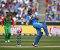 Having Dhoni up the order gives me confidence: Dhawan