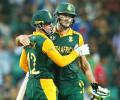 South Africa thrash Sri Lanka, break 'knock-out jinx'