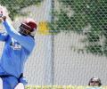 Gayle shows signs of full fitness in training ahead of quarters