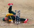 Teary-eyed South Africa goes easy on De Villiers & Co.