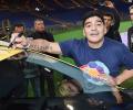 Maradona delights in FIFA scandal; backs Prince Hussein for top job