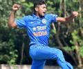 U-19 Tri-series: Pacer Avesh Khan bowls India to easy win over Bangladesh