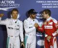 Hamilton beats Rosberg to Bahrain pole position