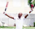 Chase's century helps West Indies escape with a draw