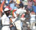 Run-machine Kohli matches Gavaskar, Dravid in record books