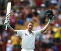 PHOTOS: Australia tighten grip on first Test as Kiwis crumble