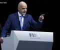 Gianni Infantino replaces Sepp Blatter as FIFA president