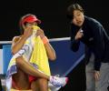 PHOTOS: Ivanovic shaken after spectator falls during match