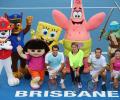 PHOTOS: Federer's day out in Brisbane