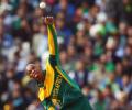 South Africa's World T20-bound spinner Phangiso suspended over illegal action