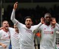 Benteke penalty snatches win for 10-man Liverpool vs Palace