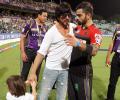 PHOTOS: SRK, Parineeti watch at Eden as KKR are thrashed by RCB