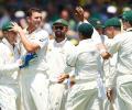 Australia's Hazlewood keen to keep the wood on Amla