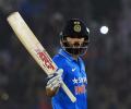 PHOTOS: Kohli's unbeaten century lifts India to victory