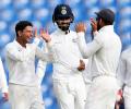 3rd Test: India in control as Sri Lanka stare at another defeat