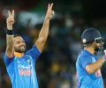 PHOTOS: Dhawan strikes century as India cruise to 9-wkt win