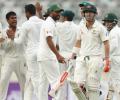 Australia suffer top order collapse after Bangladesh post 260