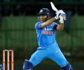 Dhoni set for 300 as India aim to continue winning run