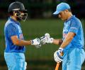 PHOTOS: Rohit, Dhoni lift India to series-clinching win