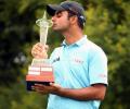 Sharma holds nerve to claim maiden tour win at Joburg Open