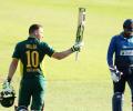 Ton-up Du Plessis, Miller help South Africa thump Sri Lanka